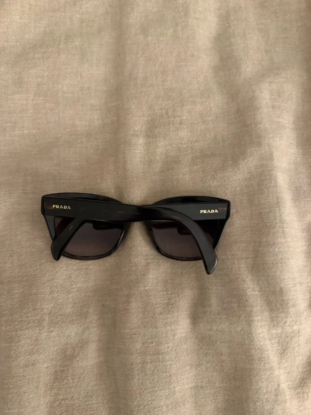 Prada Black Cat-Eye Sunglasses